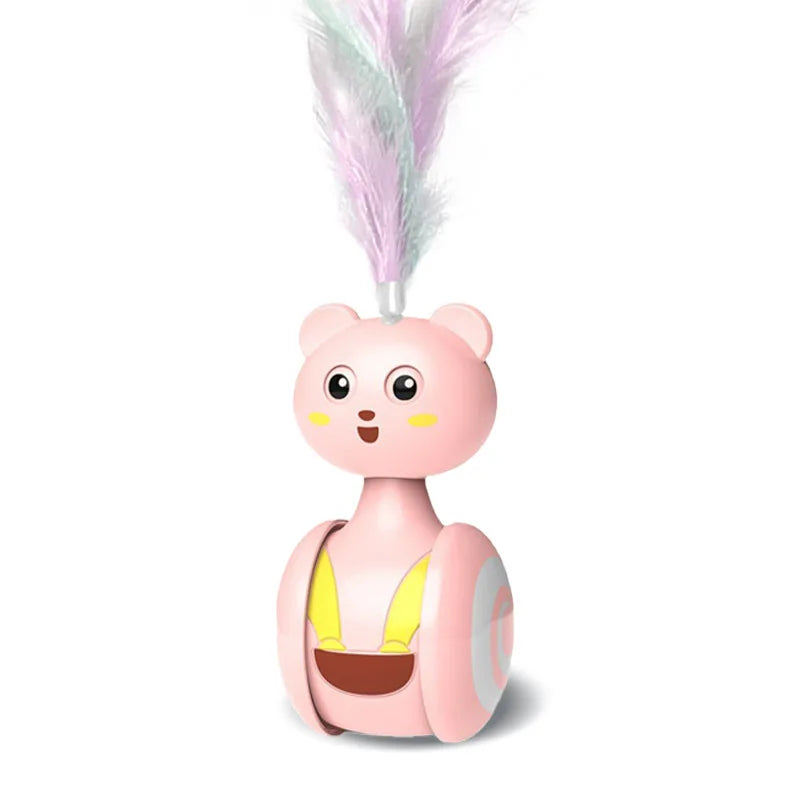 TumbleTease Balancing Tumbler Toy for Cats & Small Dogs