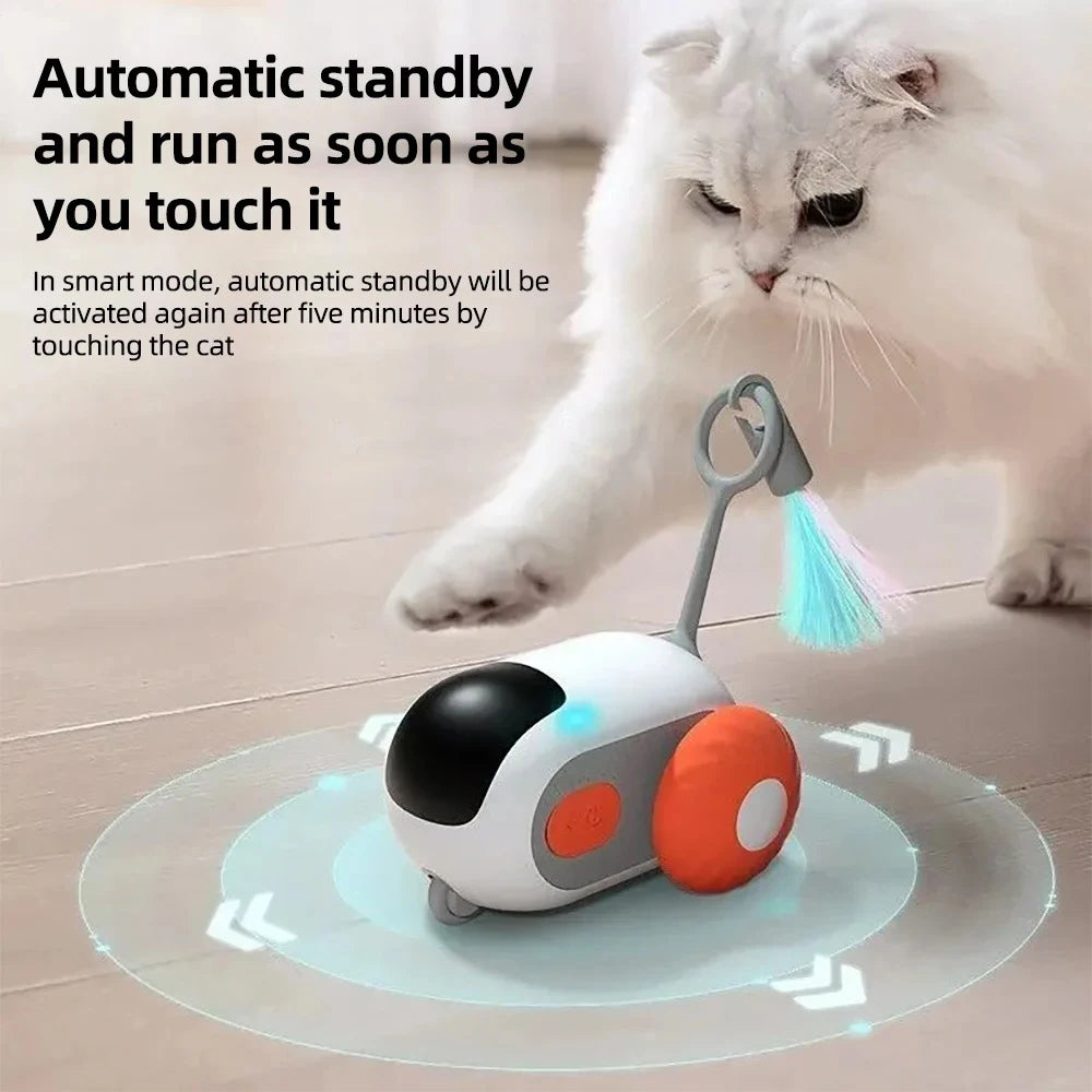 Feline Race Rover: The Ultimate Smart Toy for Playful Cats