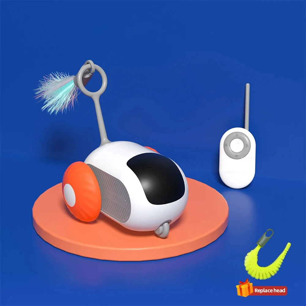 Feline Race Rover: The Ultimate Smart Toy for Playful Cats